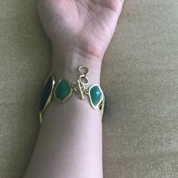 Green and Blue bracelet - Picture 3 of 6